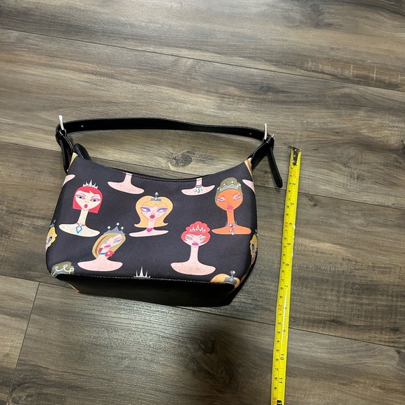 Y2K Graphic Black and Pink Women's Bag - Picture 6 of 8